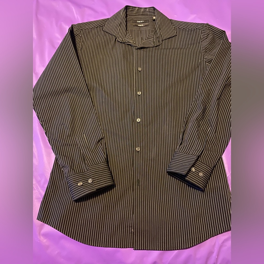 DKNY Boys Stripped Dress Shirt